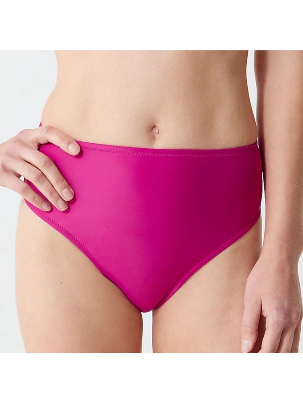 J Crew Swim L Bikini Bottom Pink BM642
